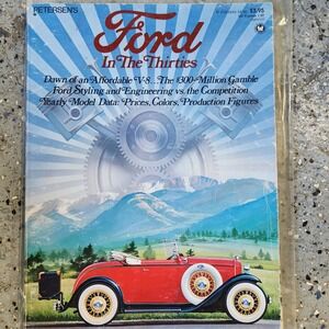 Vintage 1976 "Ford in the‎ Thirties" magazine